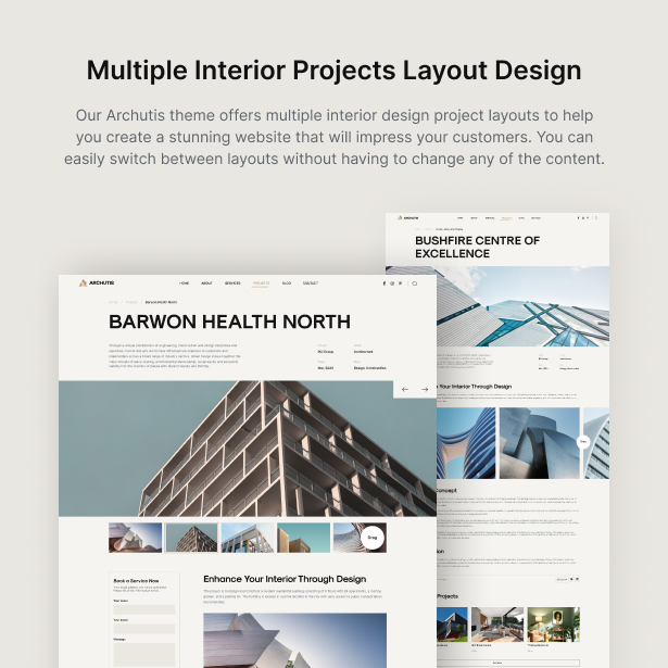 Archutis - Interior Design WordPress Theme