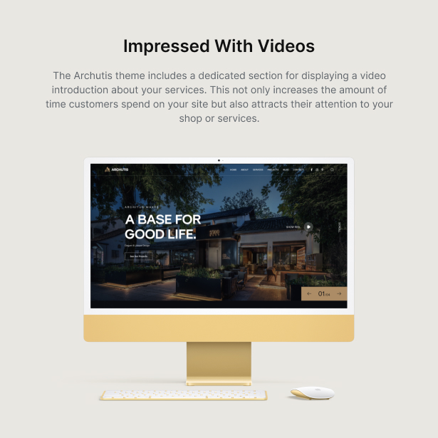 Archutis - Interior Design WordPress Theme