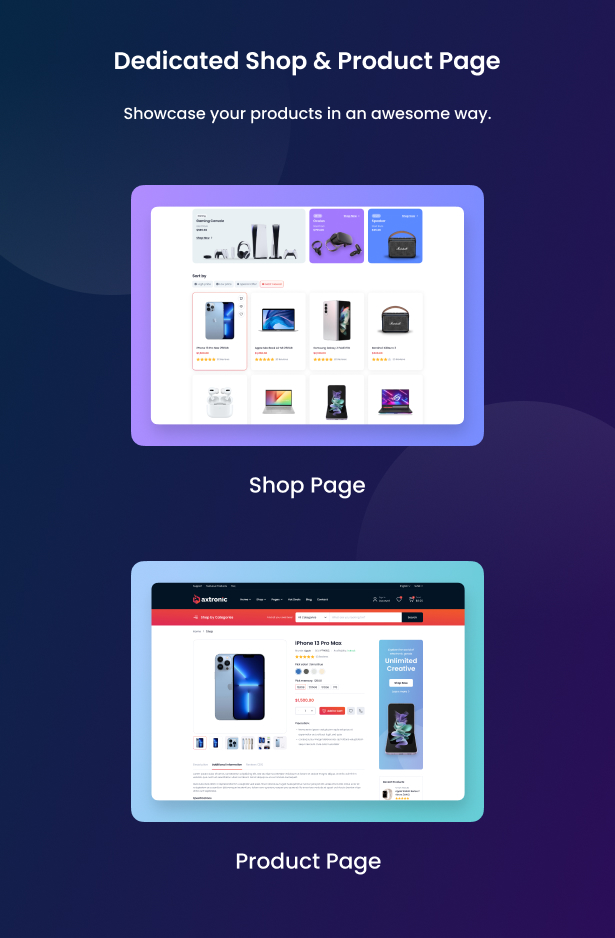 Axtronic - Electronics WooCommerce WordPress Theme