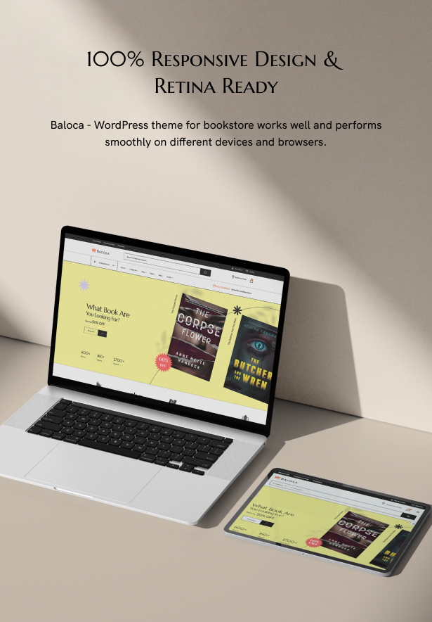 Baloca - Book Store WooCommerce Theme