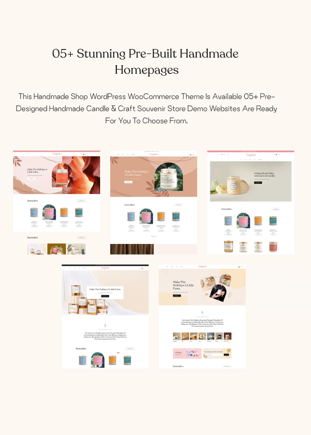 Canymix - Candle Handmade Shop WordPress WooCommerce Theme