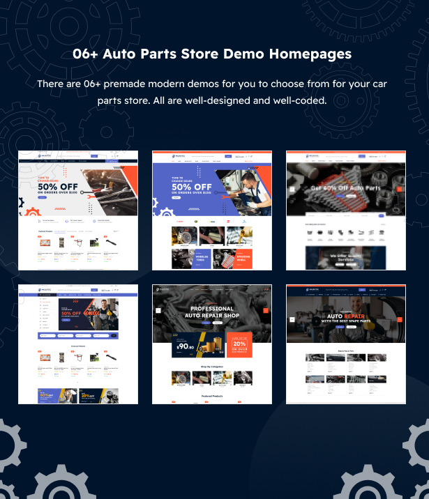 Majextic - Auto Parts Store WooCommerce Theme