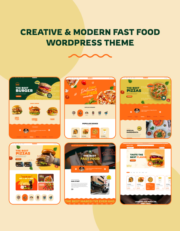Marco Good - Fast Food Restaurant WooCommerce Theme