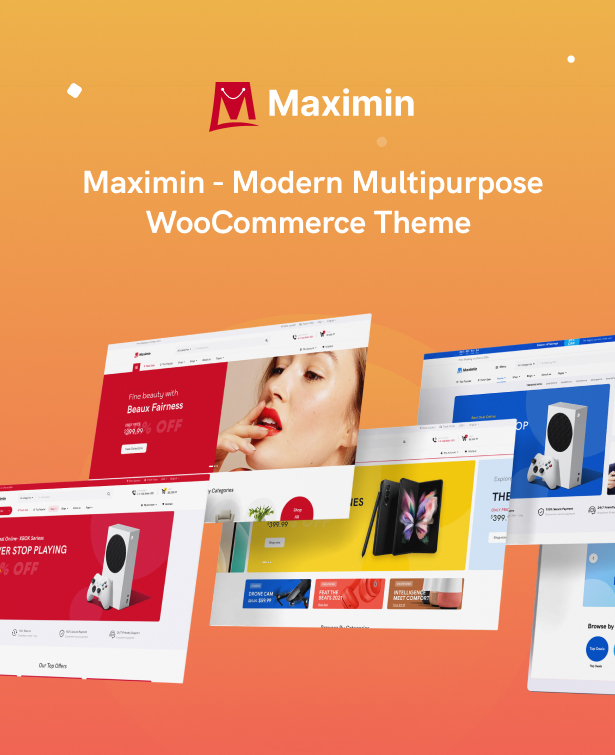 Maximin - Modern Multipurpose WooCommerce Theme
