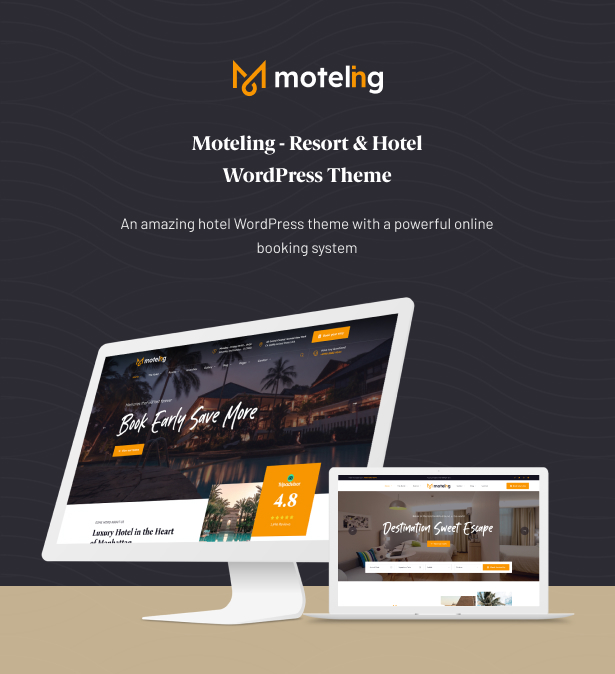 Moteling - Resort & Hotel WordPress Theme