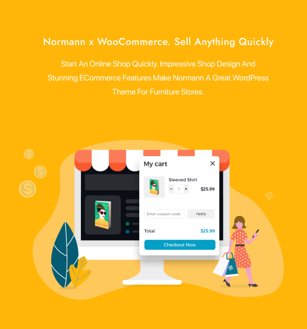 Normann - Furniture Store WooCommerce Theme