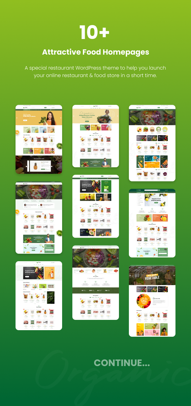 Organey - Organic Food WooCommerce WordPress Theme