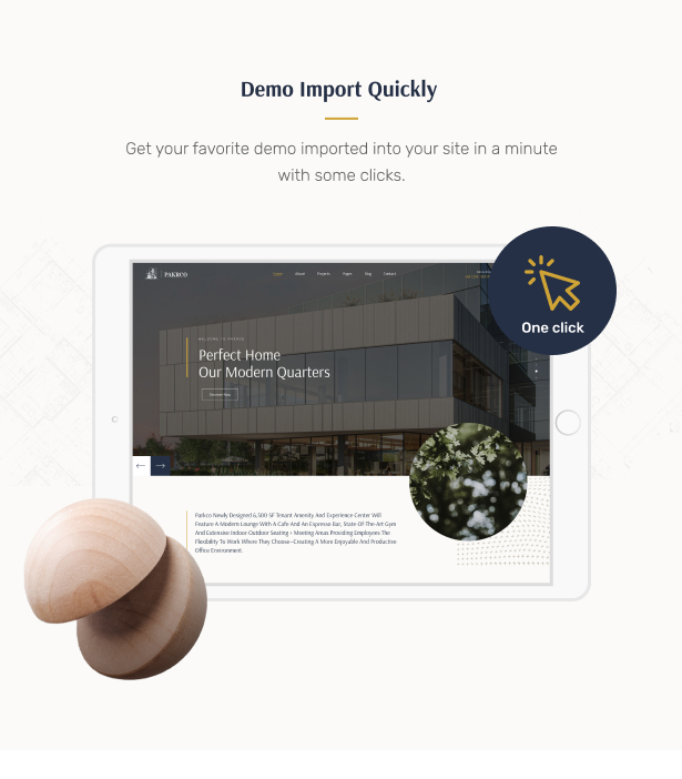 PakrCo - Single Property WordPress Theme