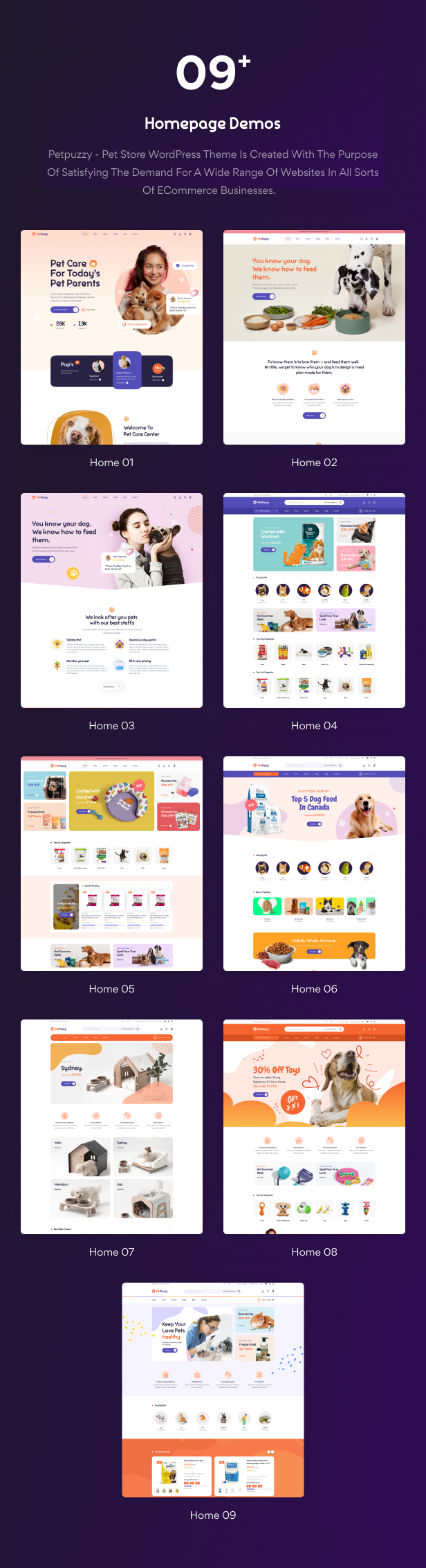 PetPuzzy – Pet Shop WooCommerce Theme