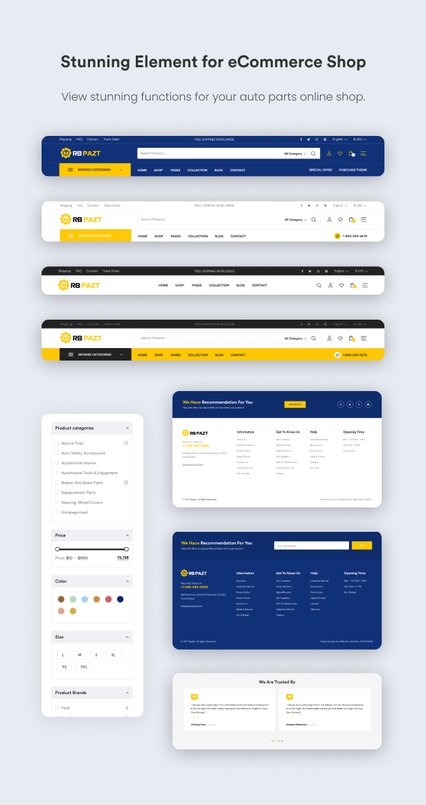 RBpazt – Auto Parts WooCommerce Theme