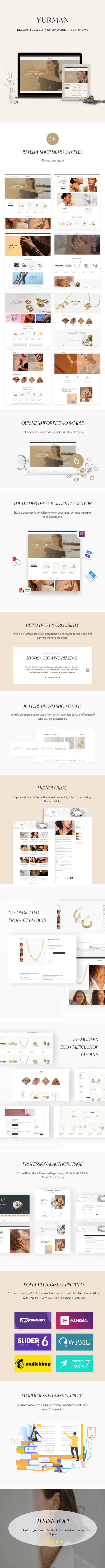 Yurman - Jewelry Store WooCommerce Theme